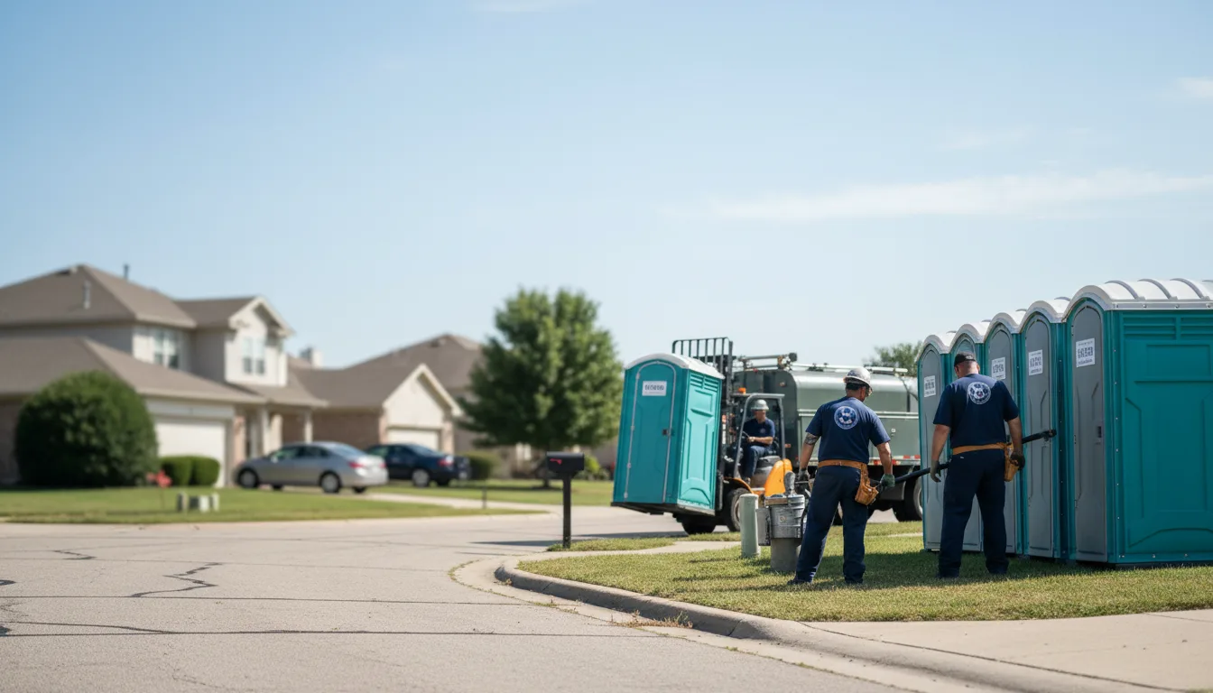 Porta Potty Rental in Burchard, NE near me